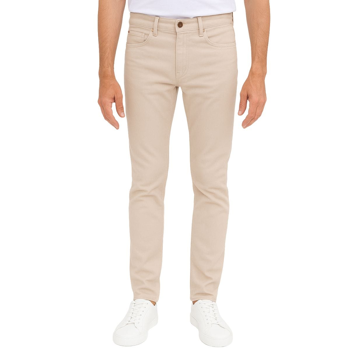 Jean français beige Homme