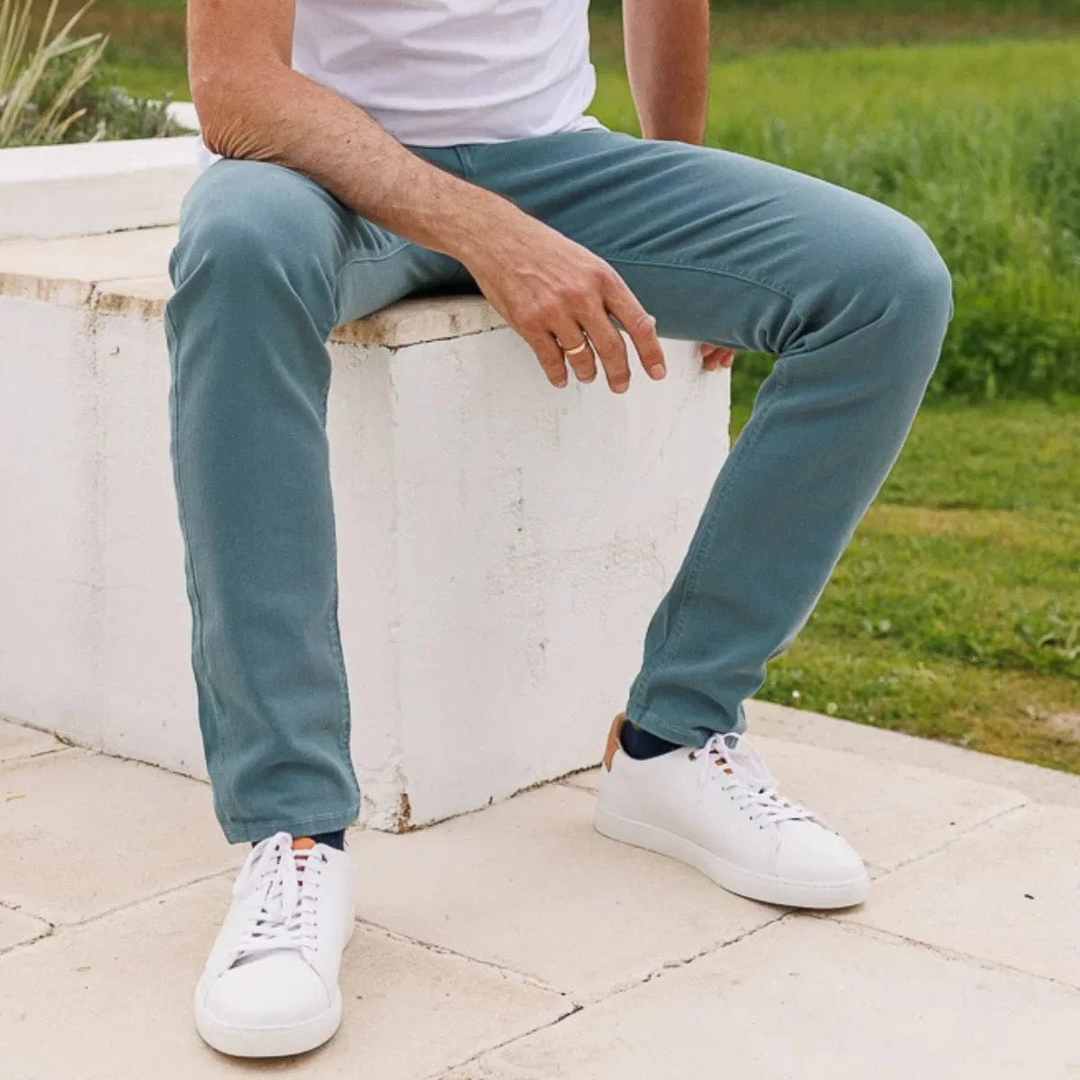 Jean français Bleu Surf Homme