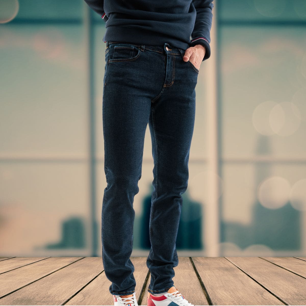 Jean Français Denim homme