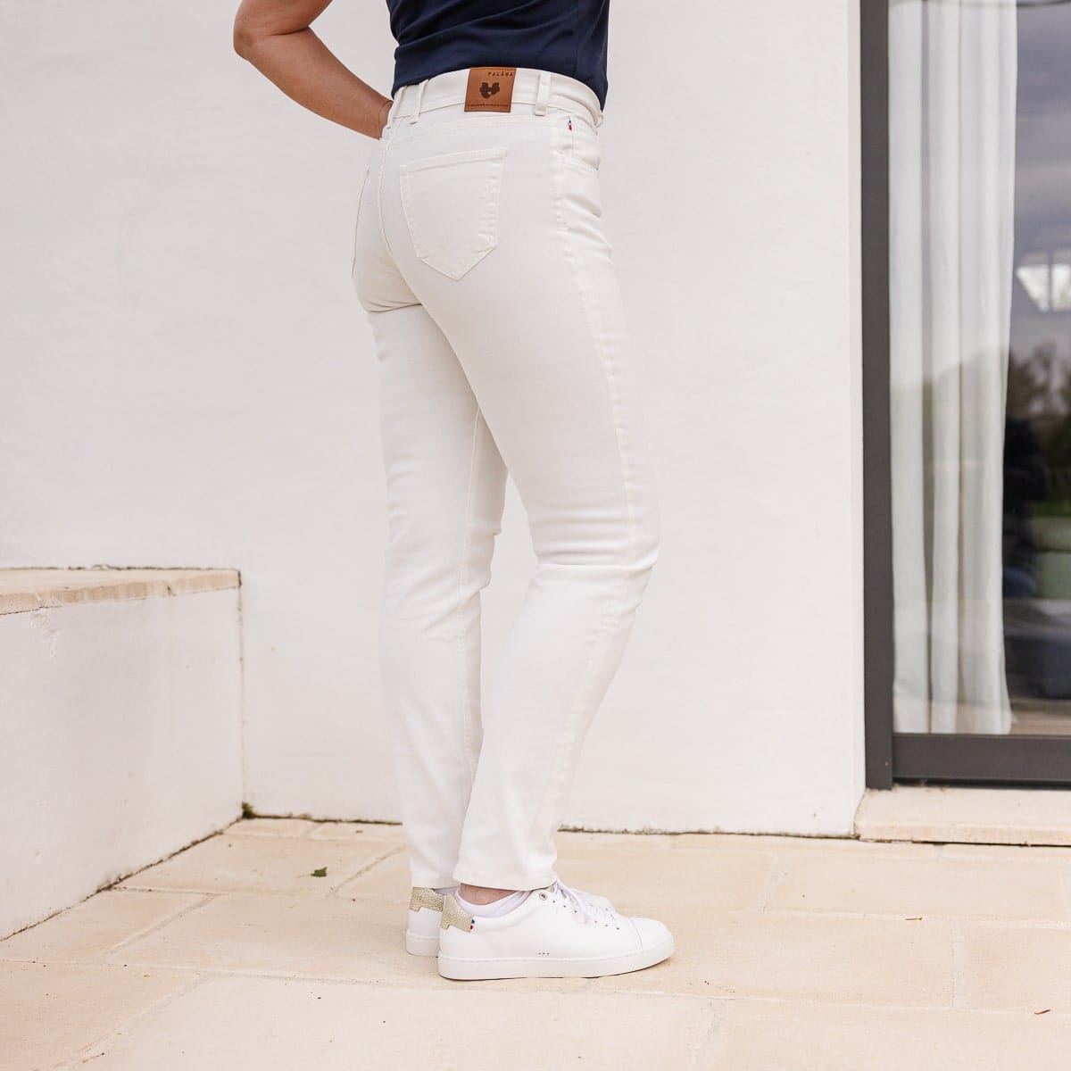 Jean français Ecru femme