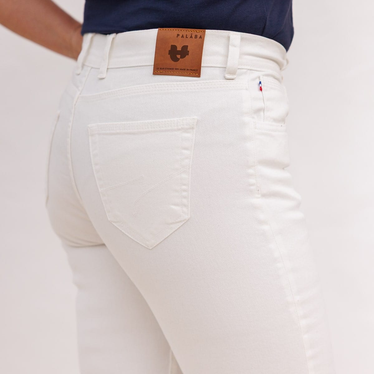 Jean français Ecru femme