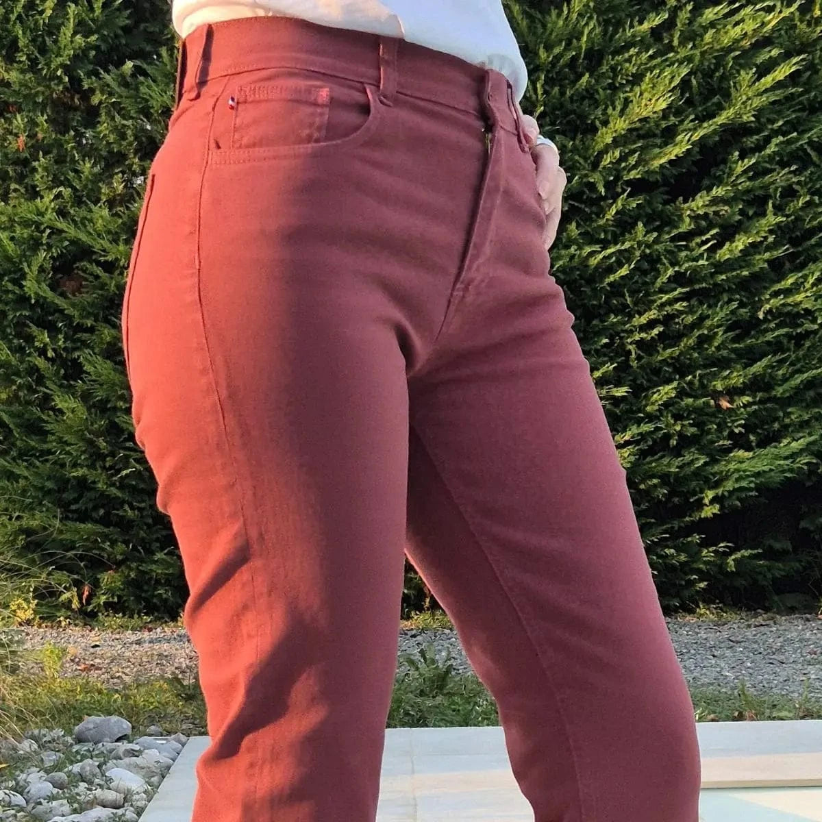 Jean français Bordeaux femme