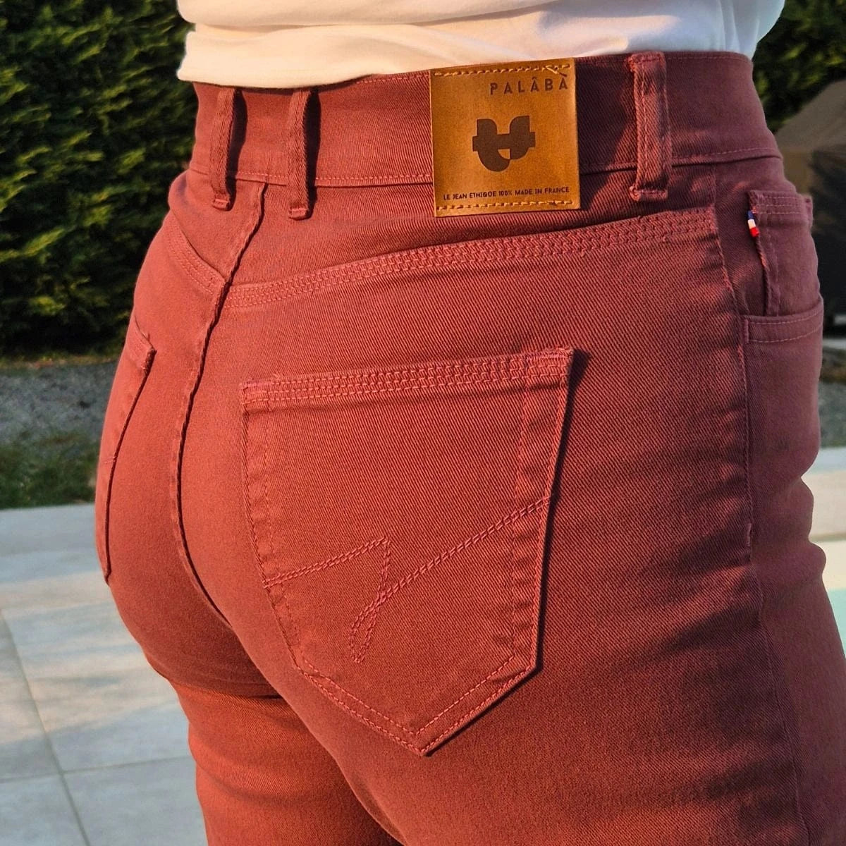 Jean français Bordeaux femme