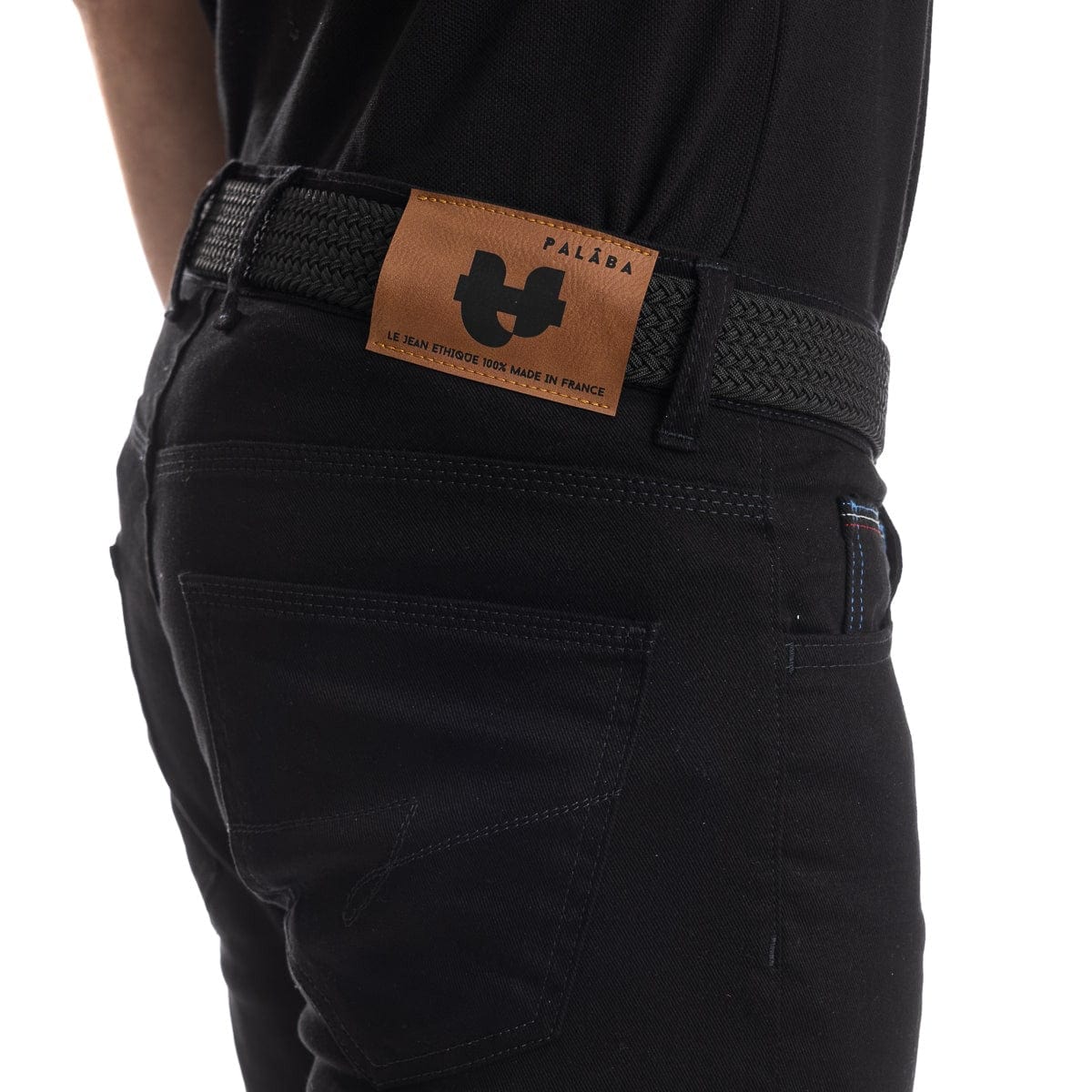 Jean noir pour homme