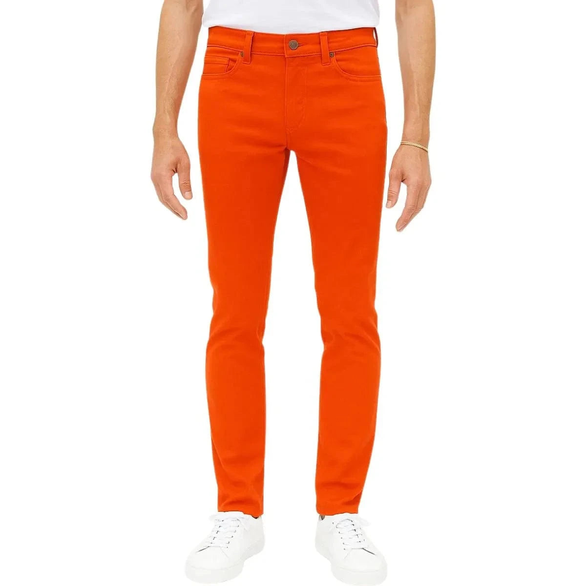 Jean français Orange Homme