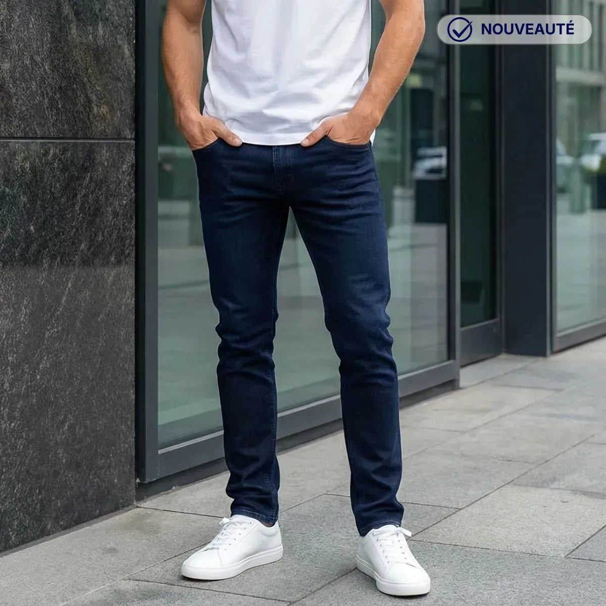 Jean homme bleu nuit | La coupe ajustée parfaite - JEAN