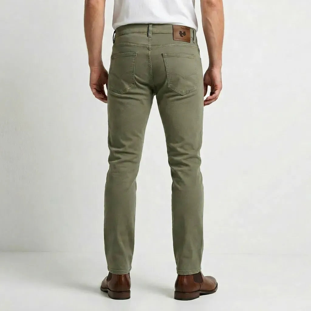 Jean Homme Kaki | Made in France - Jean