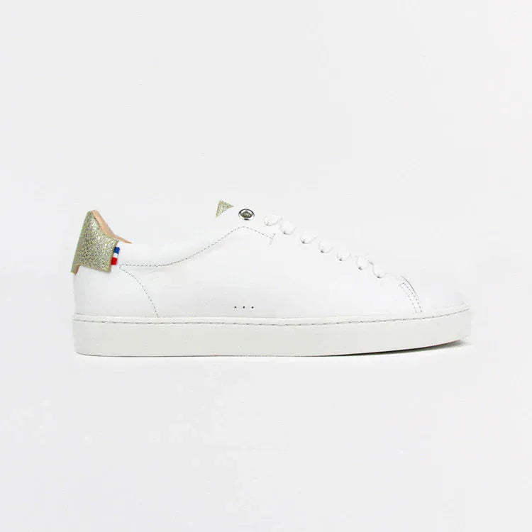 Basket Made In France femme - L'indémodable or