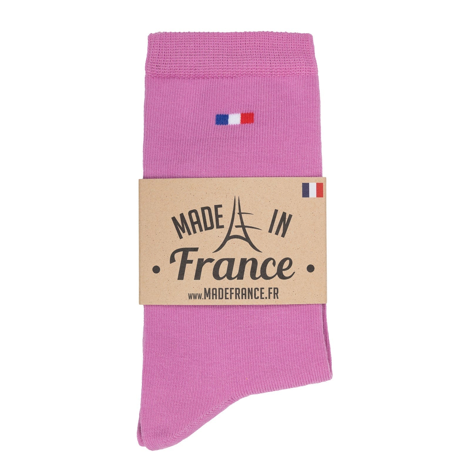 chaussettes pour homme rose clair mi haute