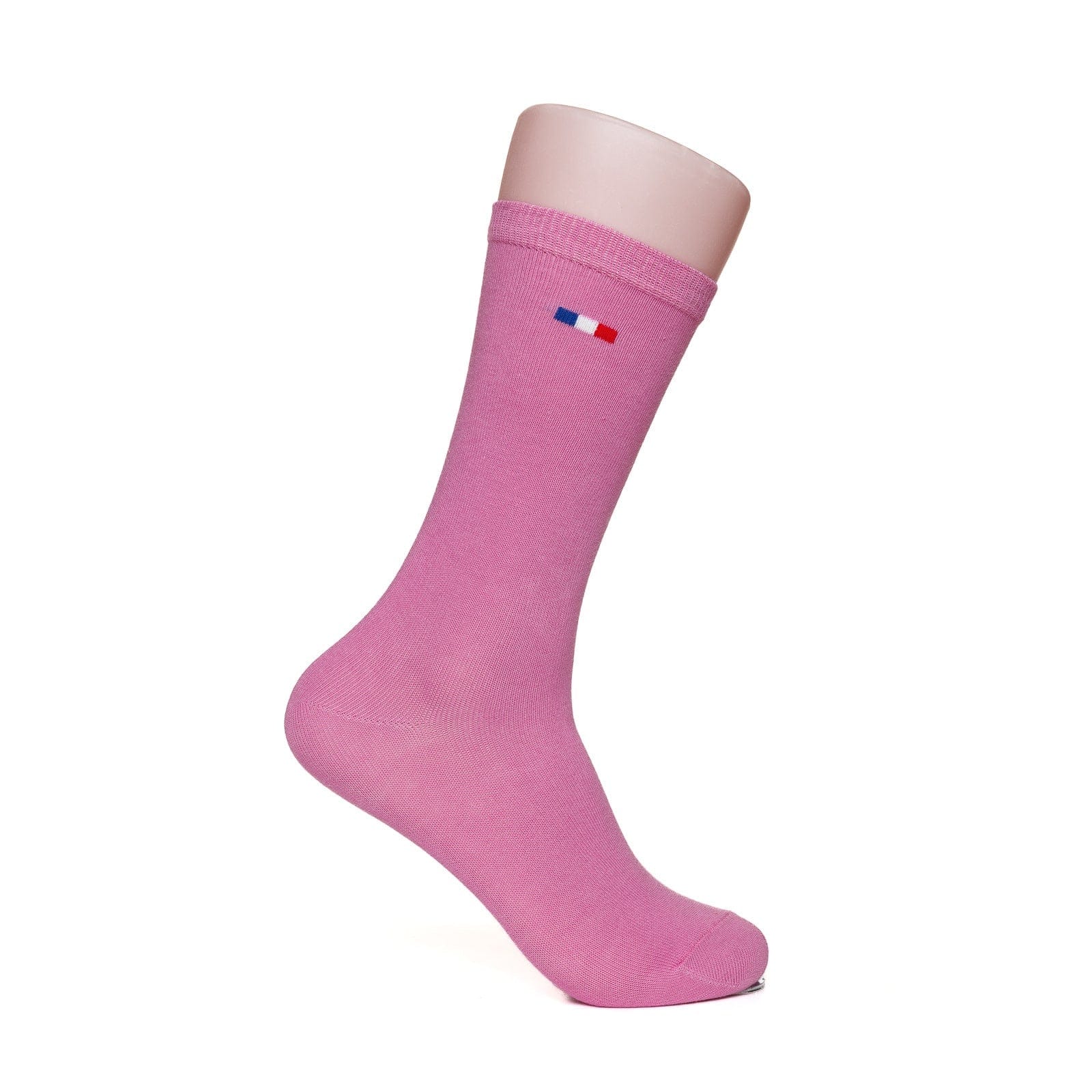 chaussettes pour homme rose clair mi haute