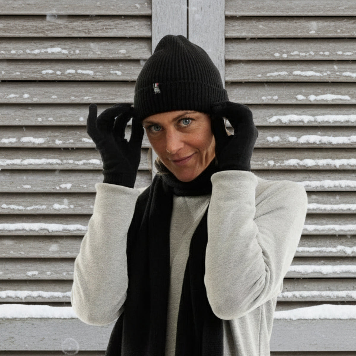 Le bonnet en laine mérinos pour femme