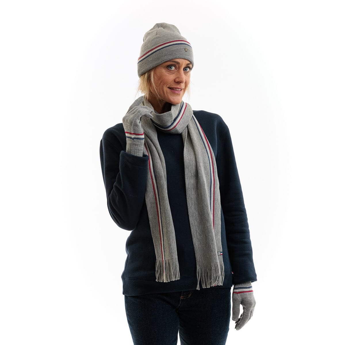 Echarpe en laine et acrylique pour femme
