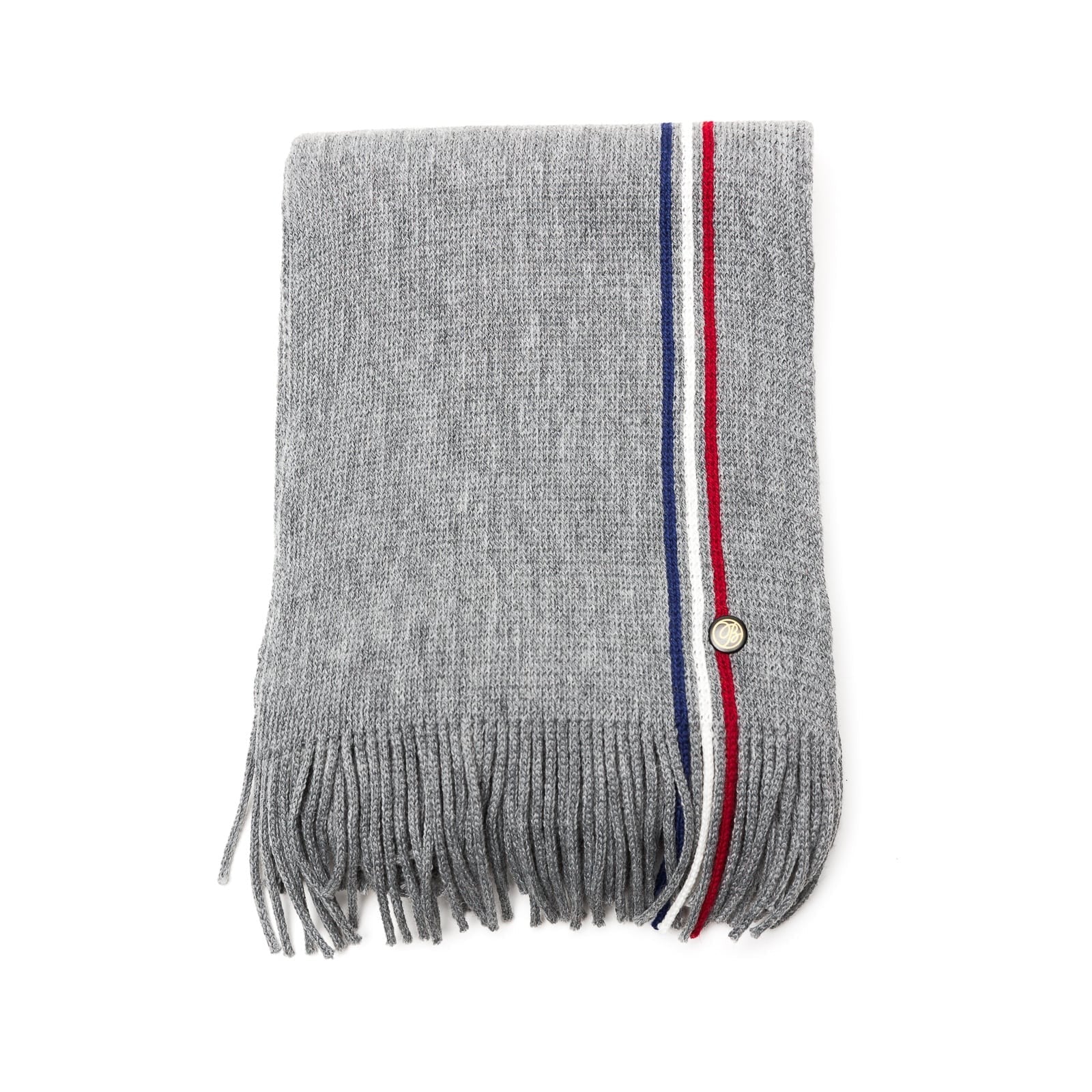 Echarpe homme grise en Laine et acrylique