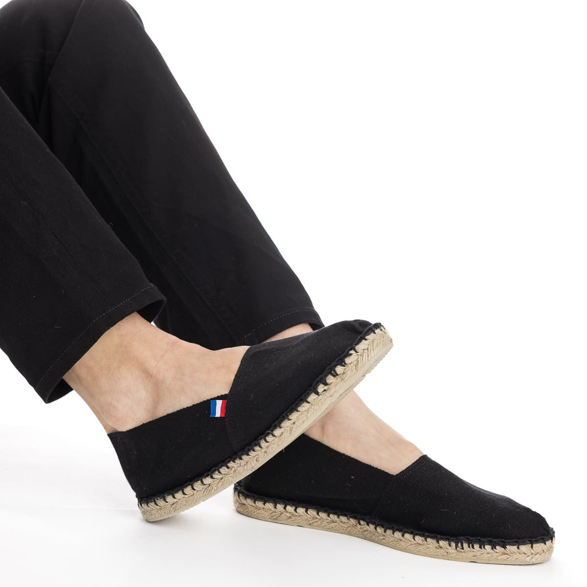 Espadrilles françaises noires