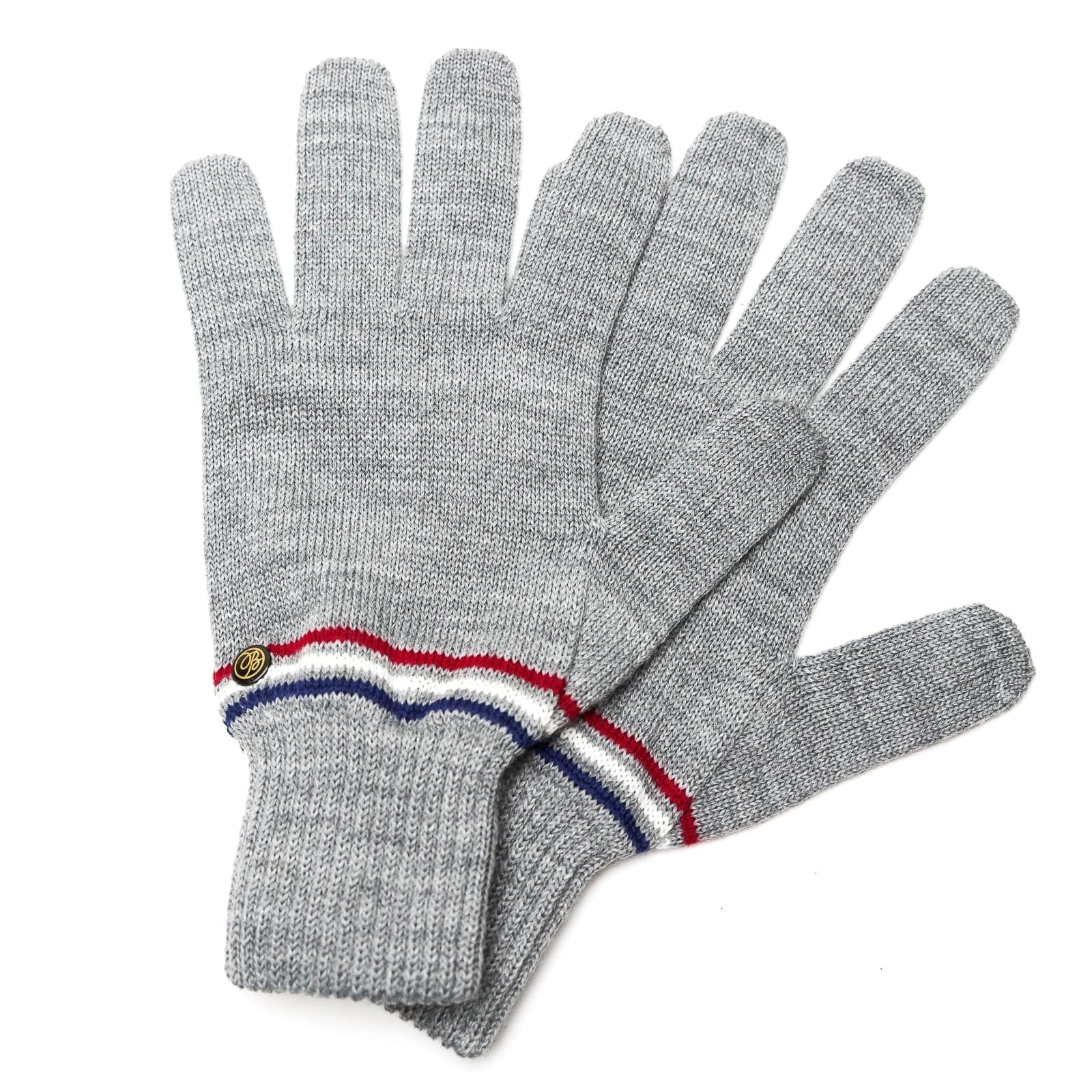 gants hiver homme en laine gris