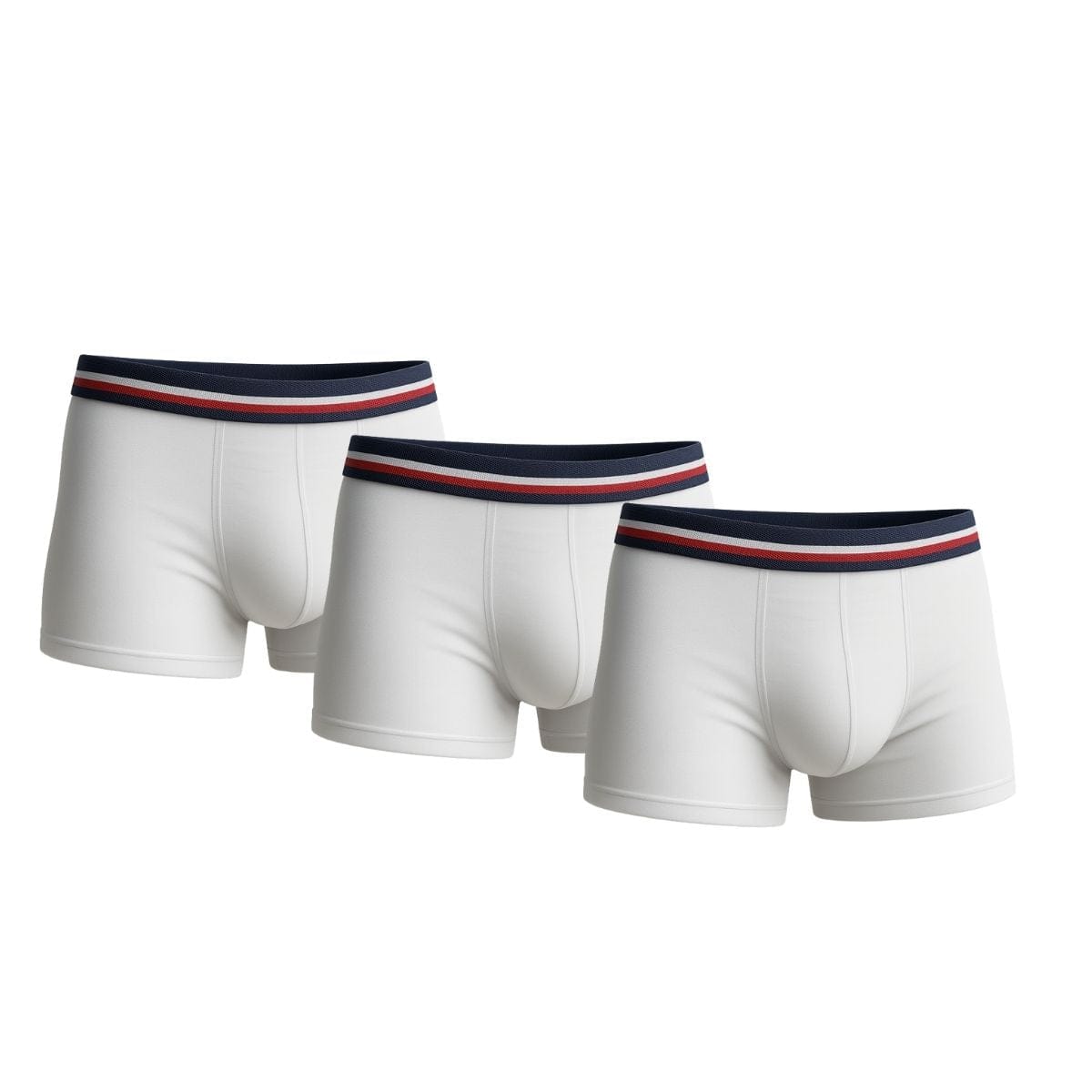 Lot de 3 boxers blanc