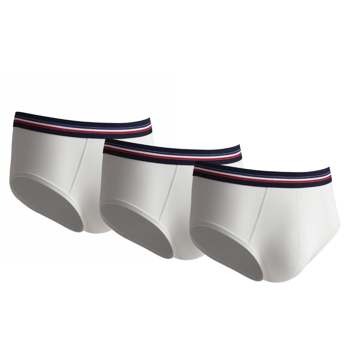 Lot de 3 slips blanc