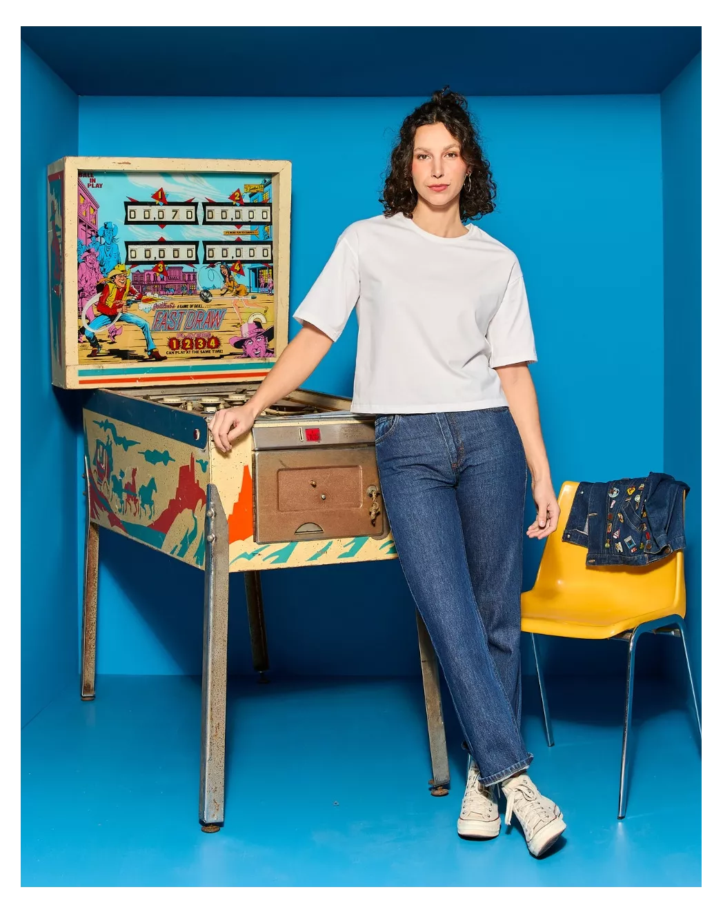 T shirt Oversize femme Blanc