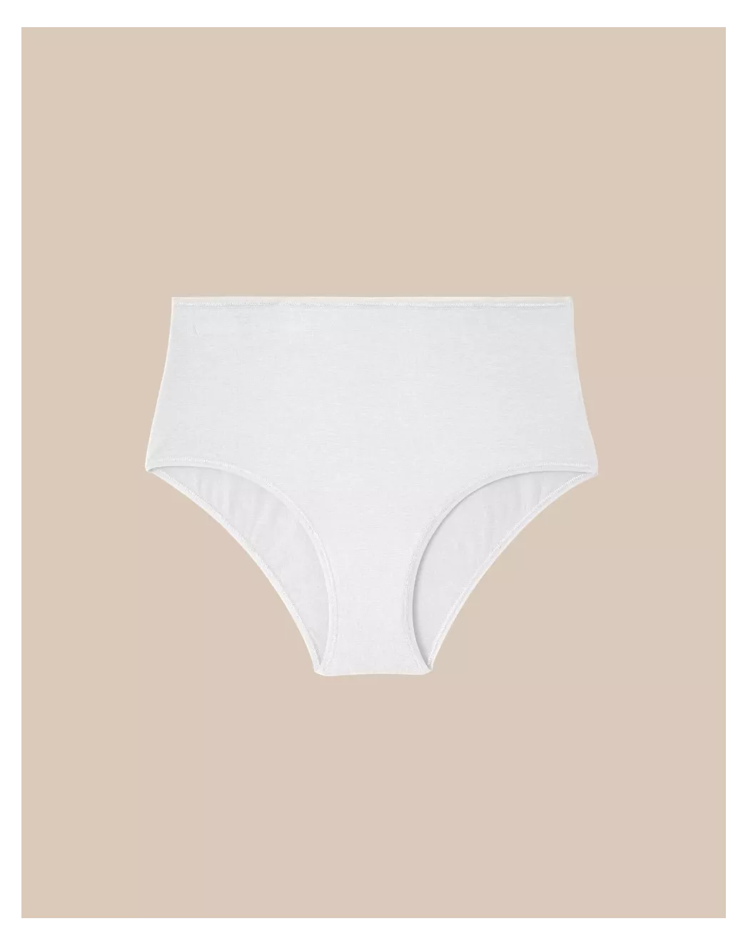 Culotte taille haute Blanche