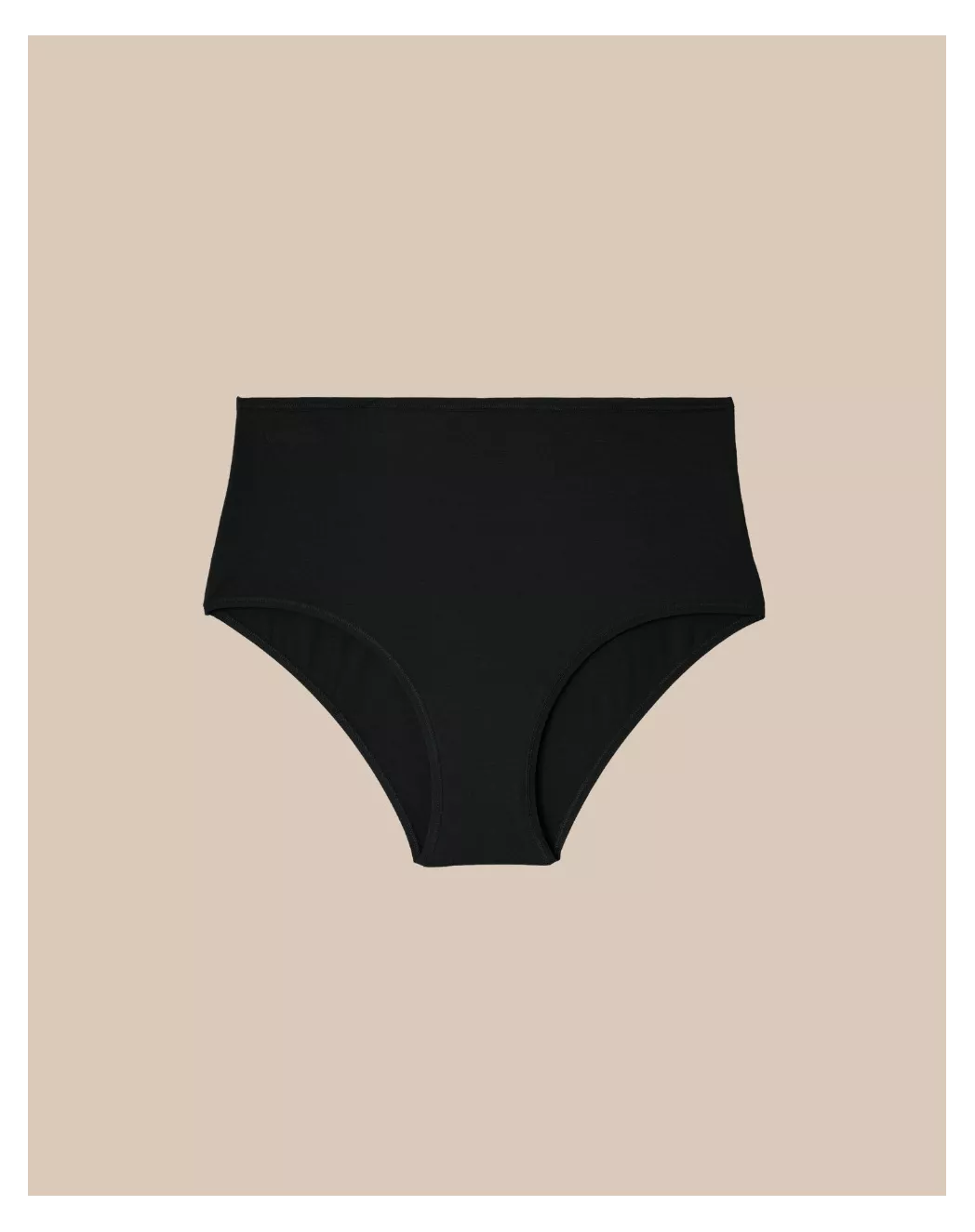 Culotte taille haute Noir