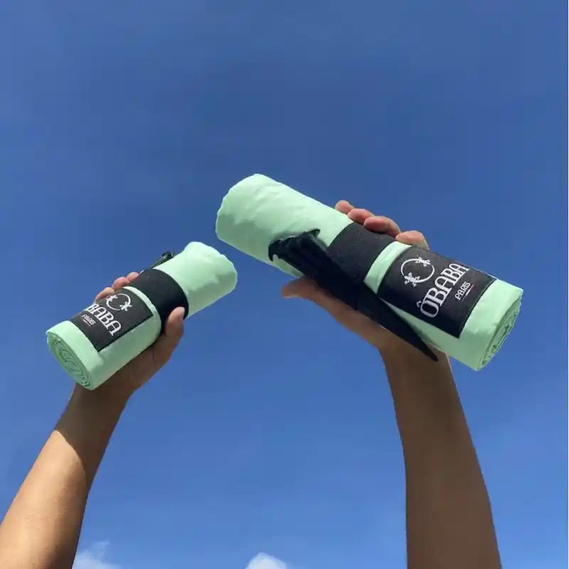 Drap de plage XXL 160x215 - Male vert d'eau