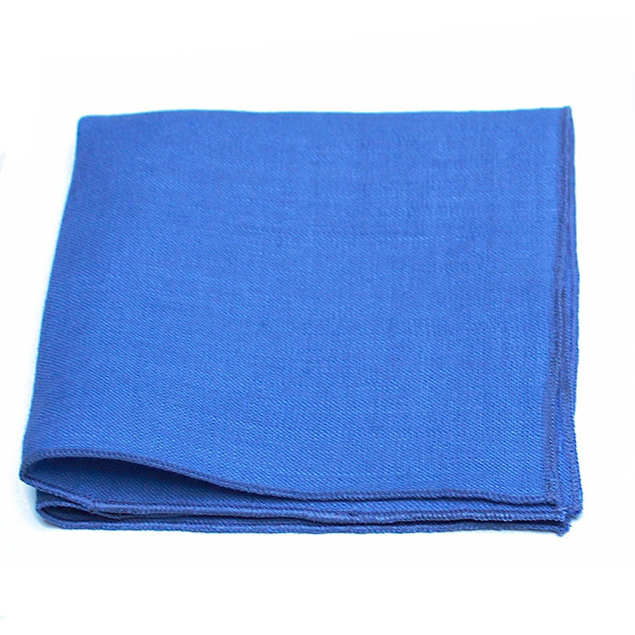 Noeud papillon bleuet en lin