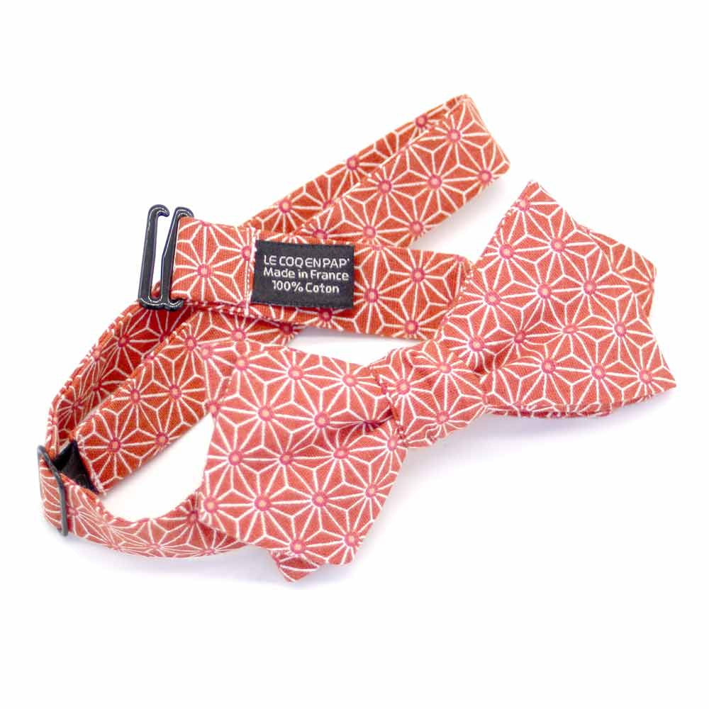 Noeud papillon japonais orange
