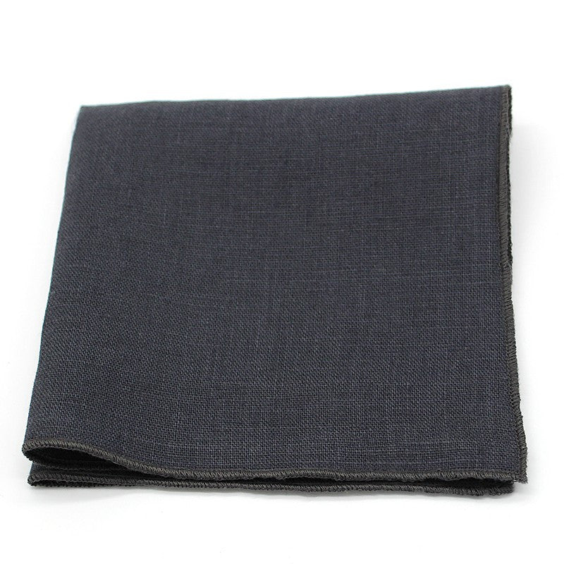 Noeud papillon noir carbone en lin