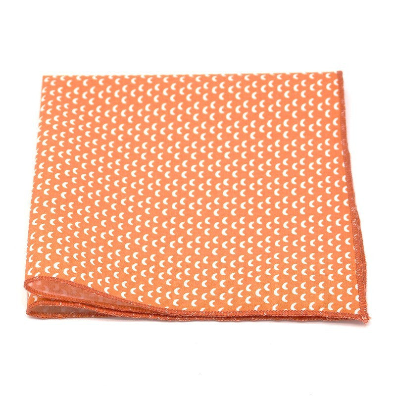 Noeud papillon orange mandarine croissant