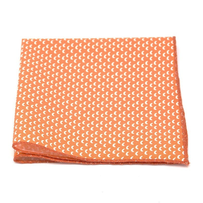 Noeud papillon orange mandarine croissant