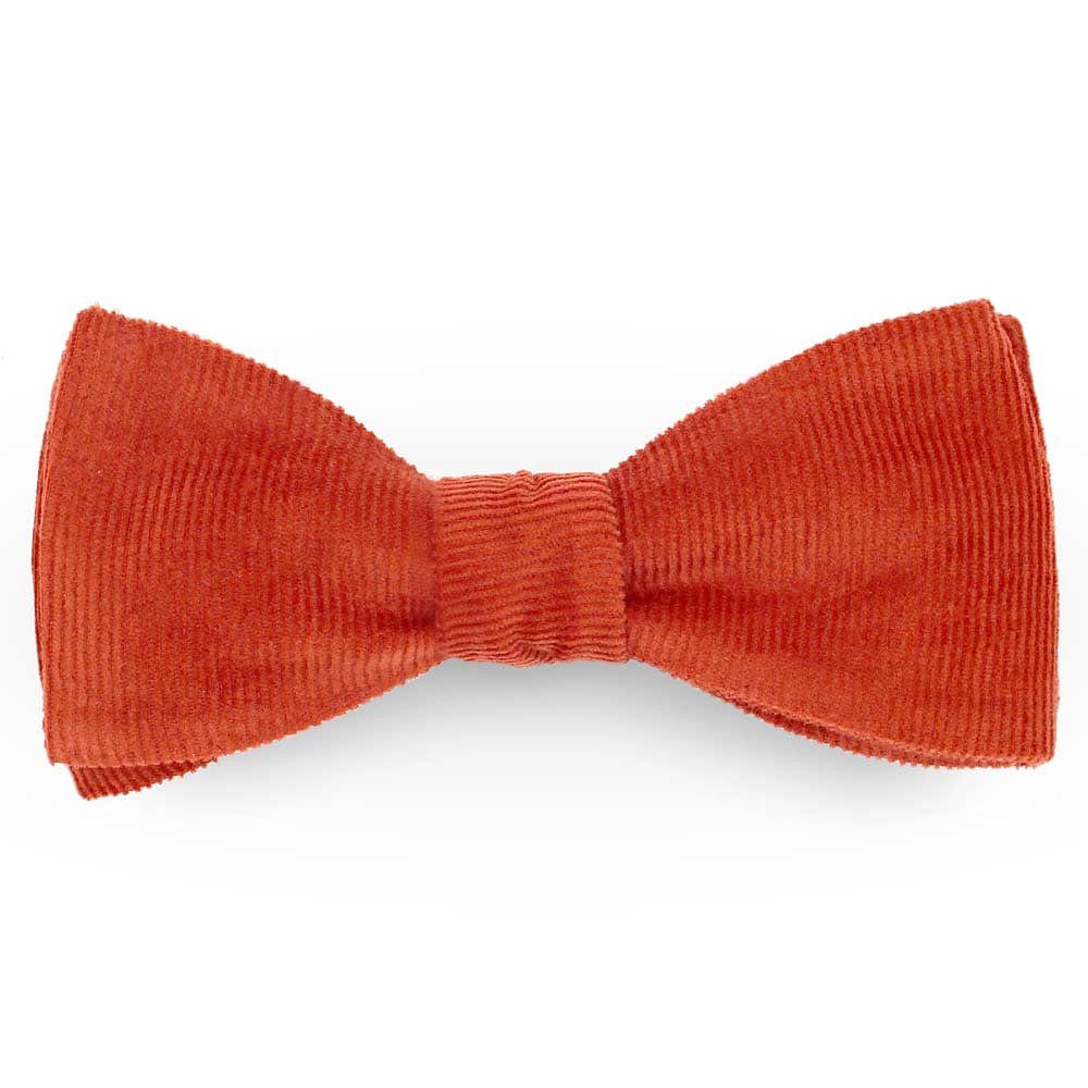 Noeud papillon terracotta pour homme
