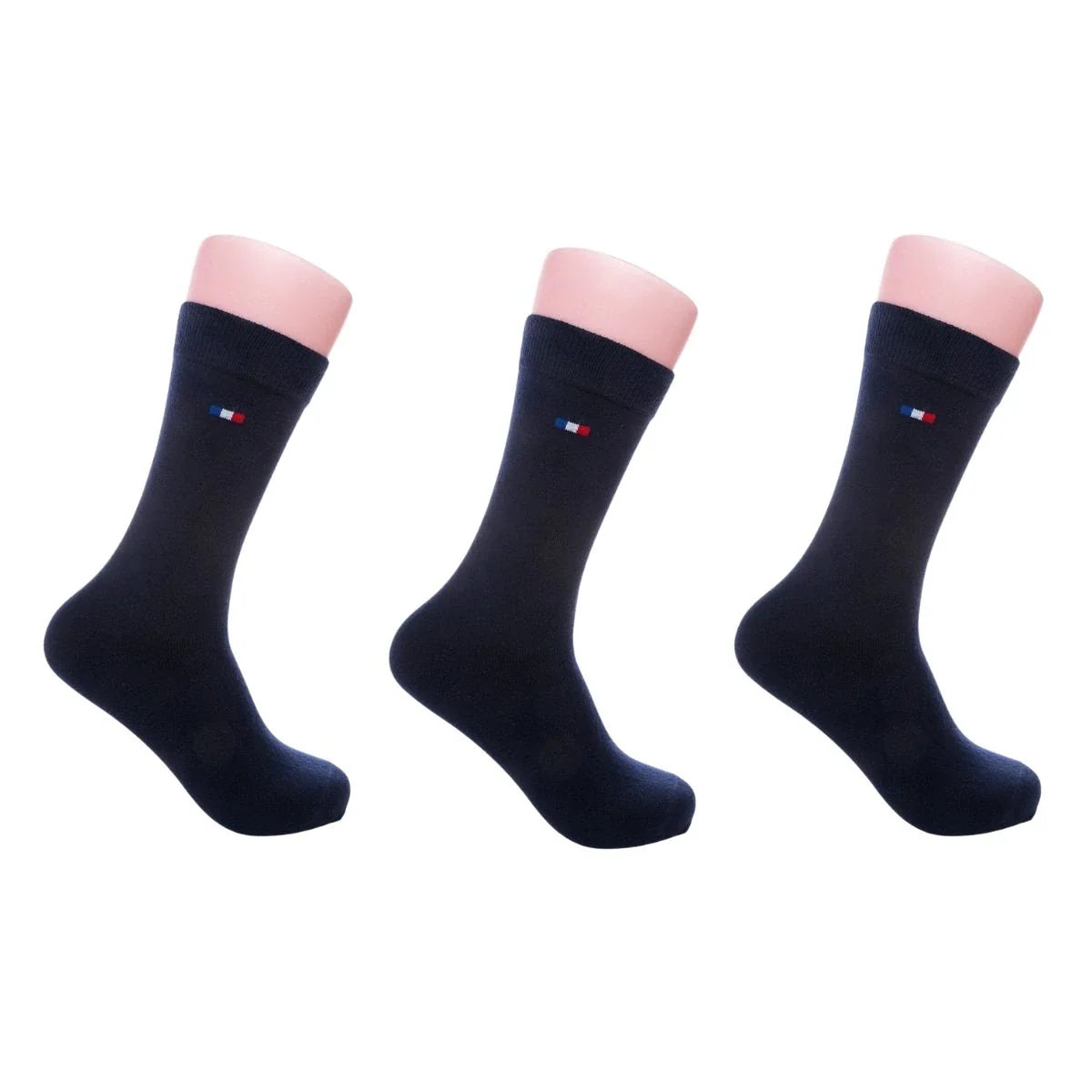 Pack de 3 paires chaussette française bleu marine