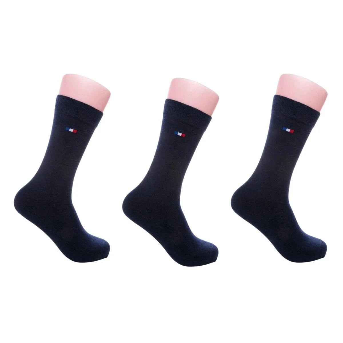 Pack de 3 paires chaussette française bleu marine