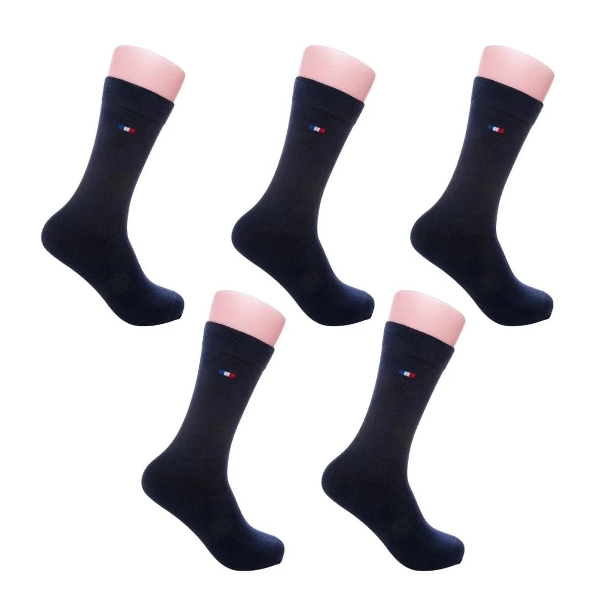 Pack de 5 paires chaussette française bleu marine