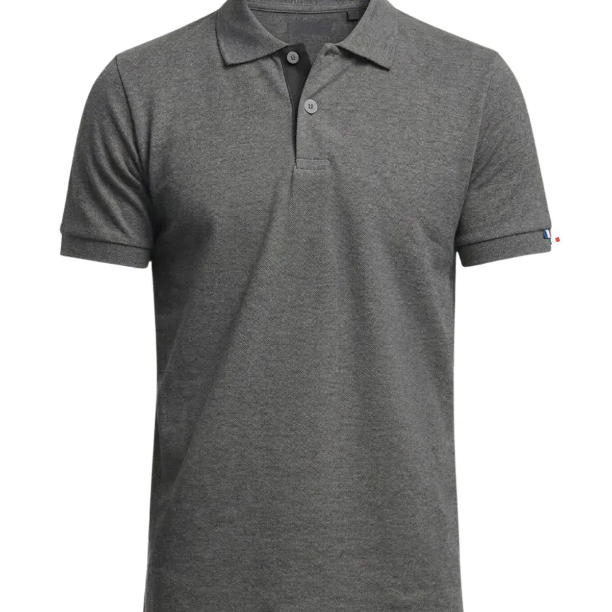 Polo gris anthracite homme | Coton bio - Polo