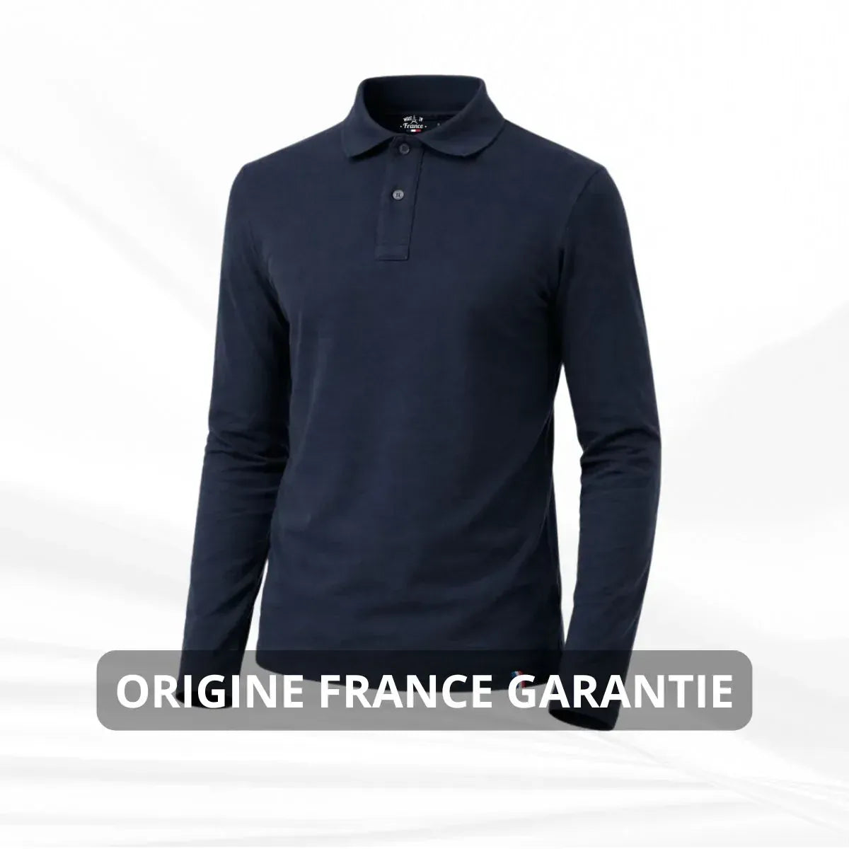 Polo homme manches longues