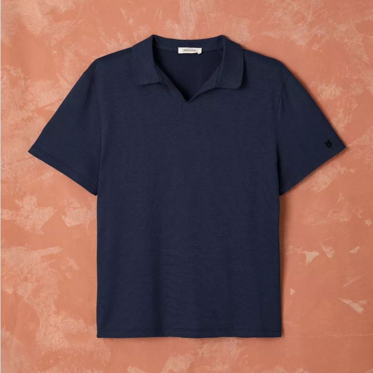 Polo Marine Lin Made in France