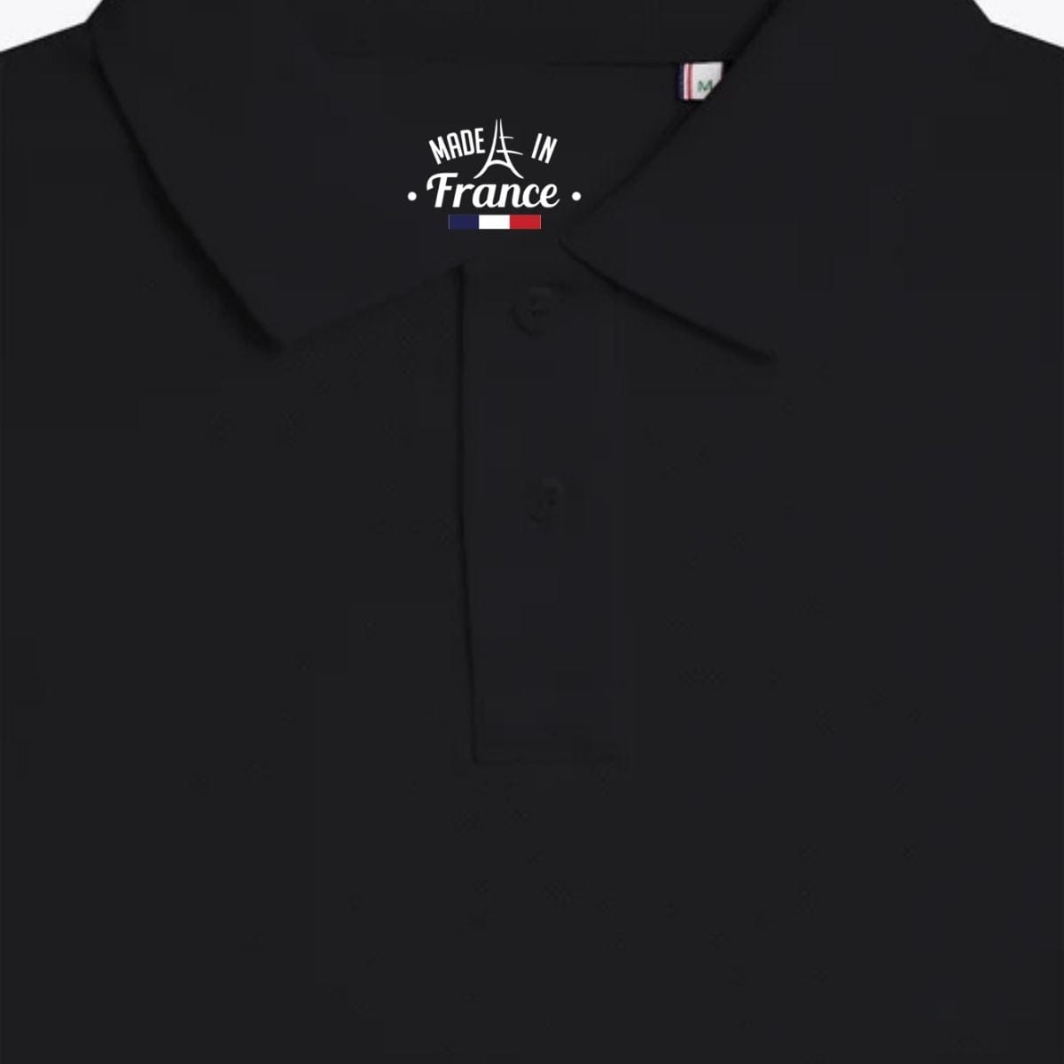 Polo noir homme