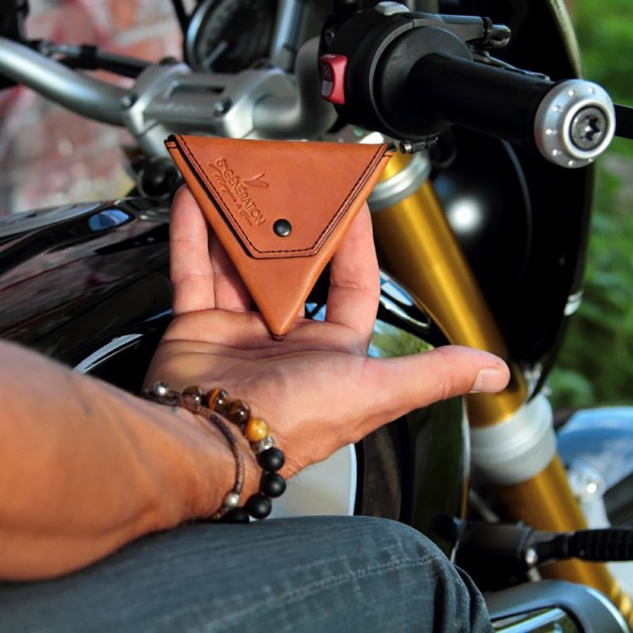 Porte-monnaie Victor camel