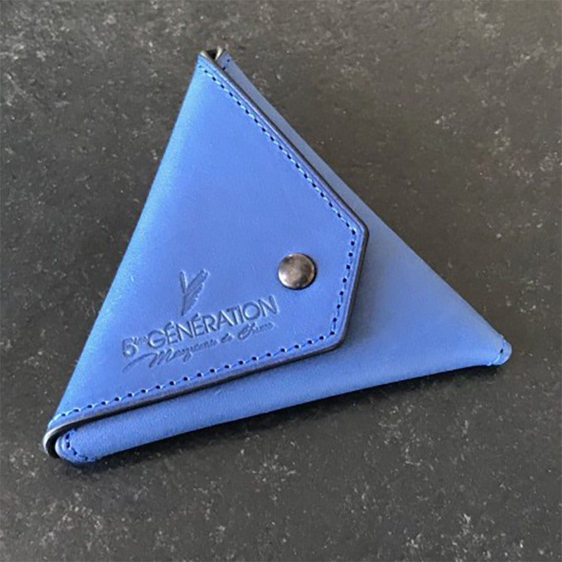 Porte-monnaie Victor bleu