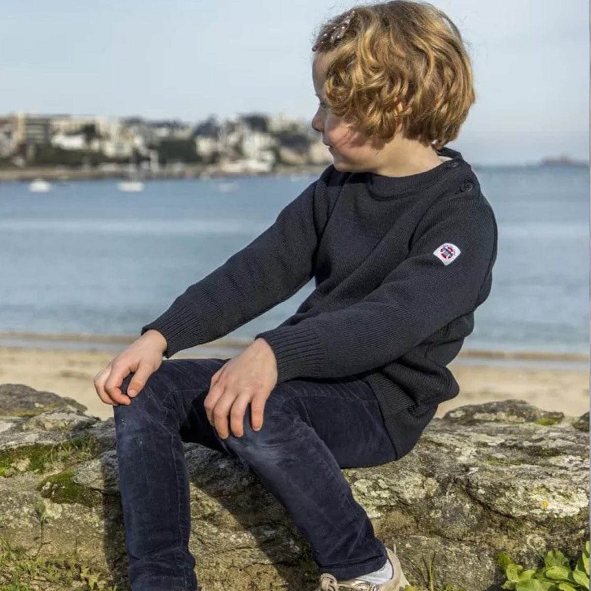 Pull marin enfant