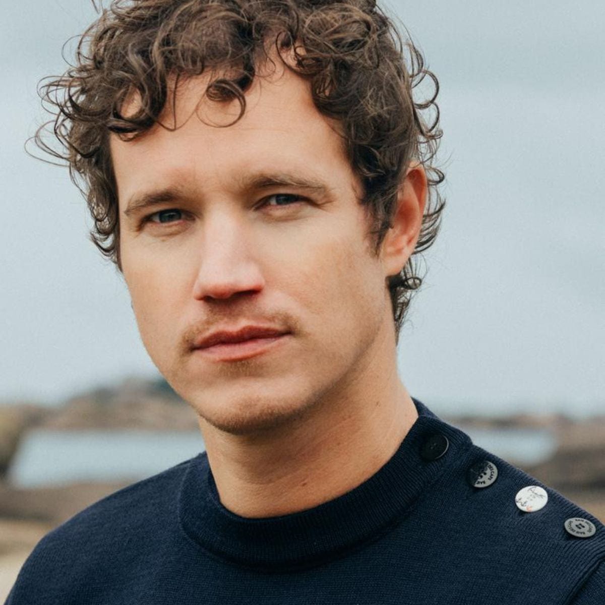 Pull marin homme bleu marine laine