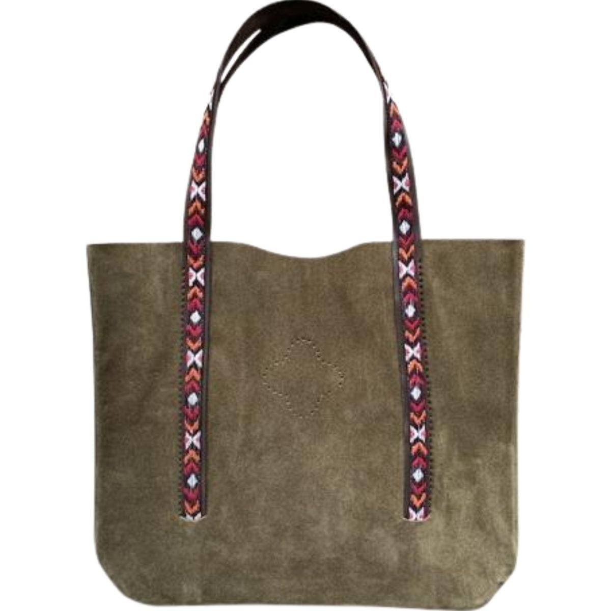 Sac en cuir sable anses lima