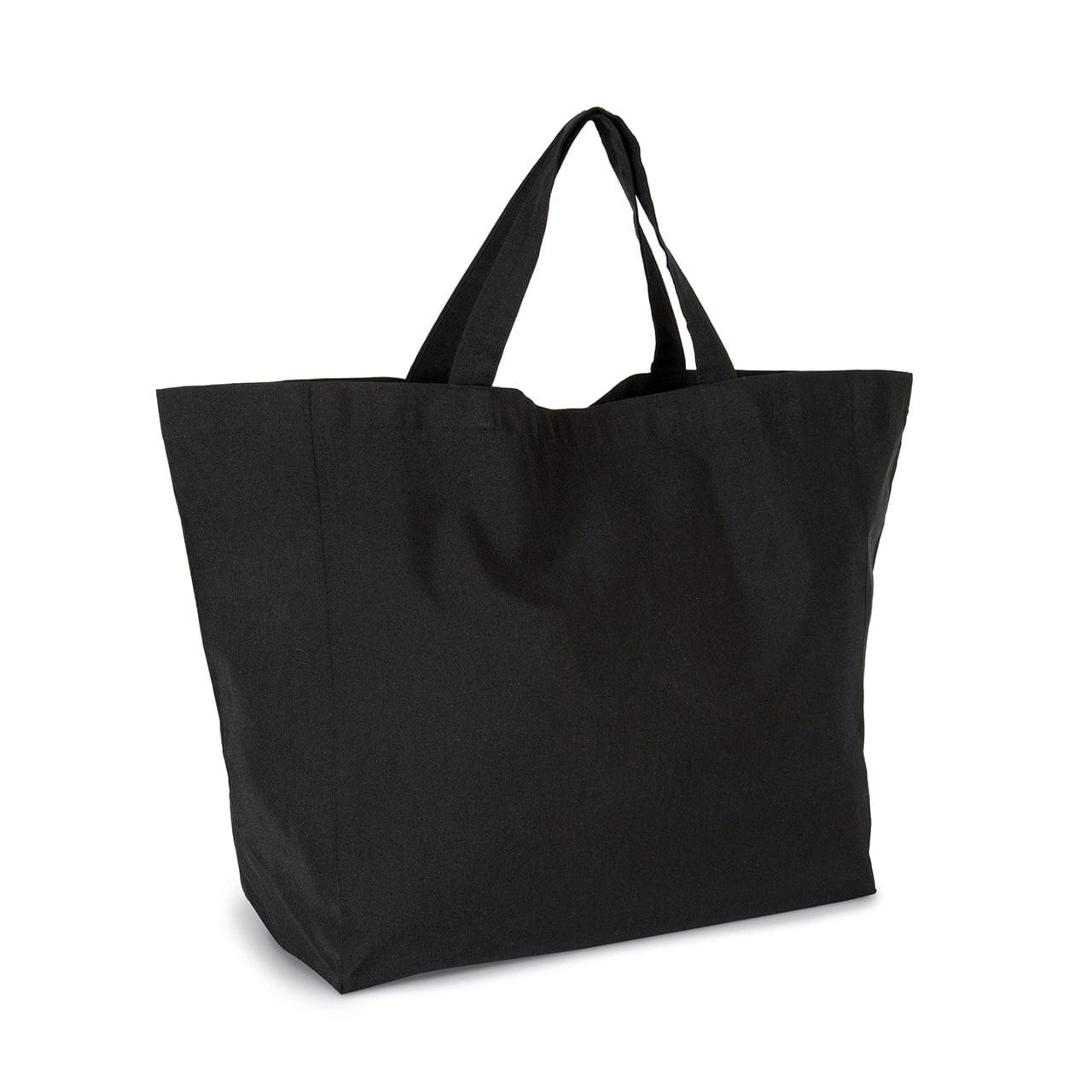 Sac shopping pour femme noir et écru