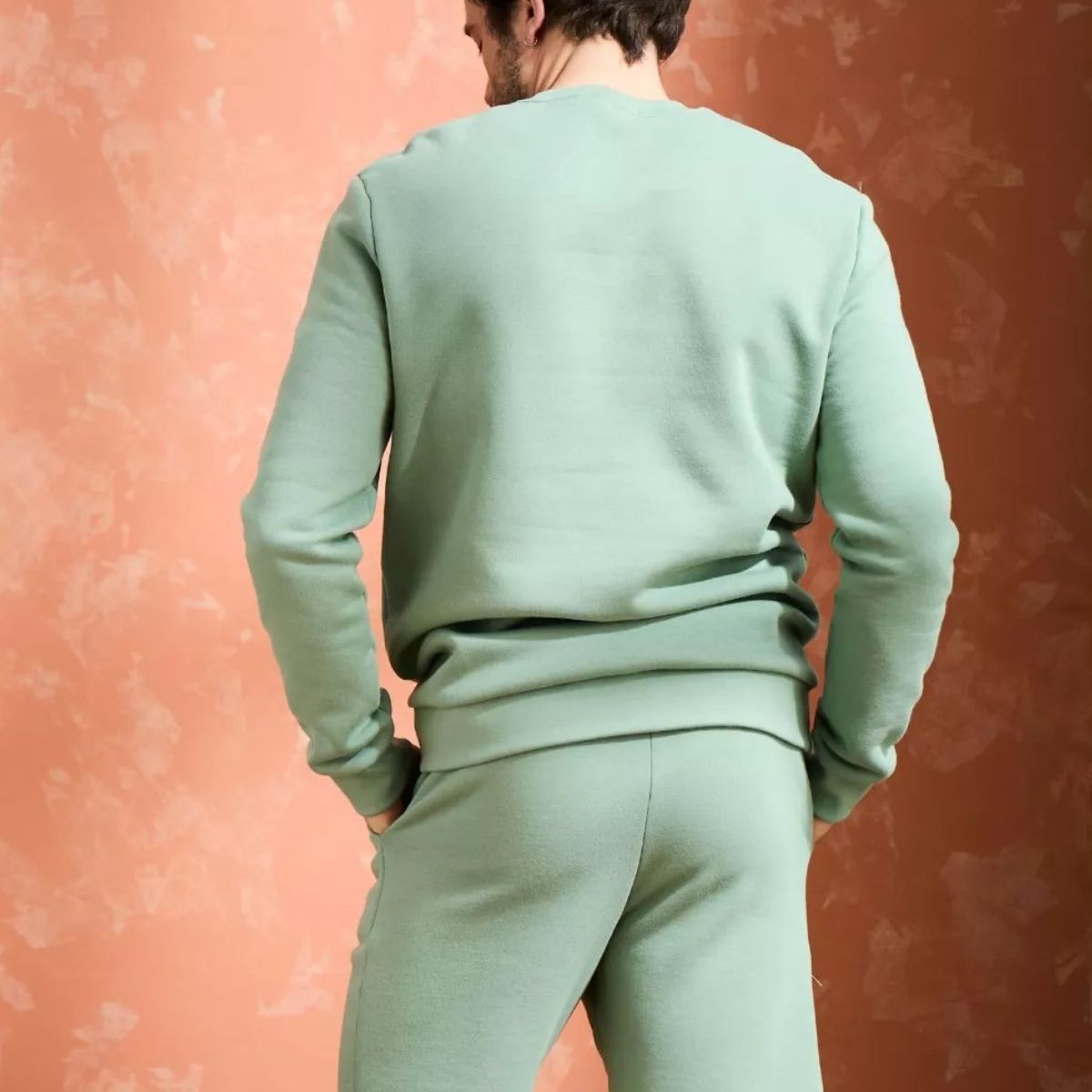 Short molleton Homme Vert