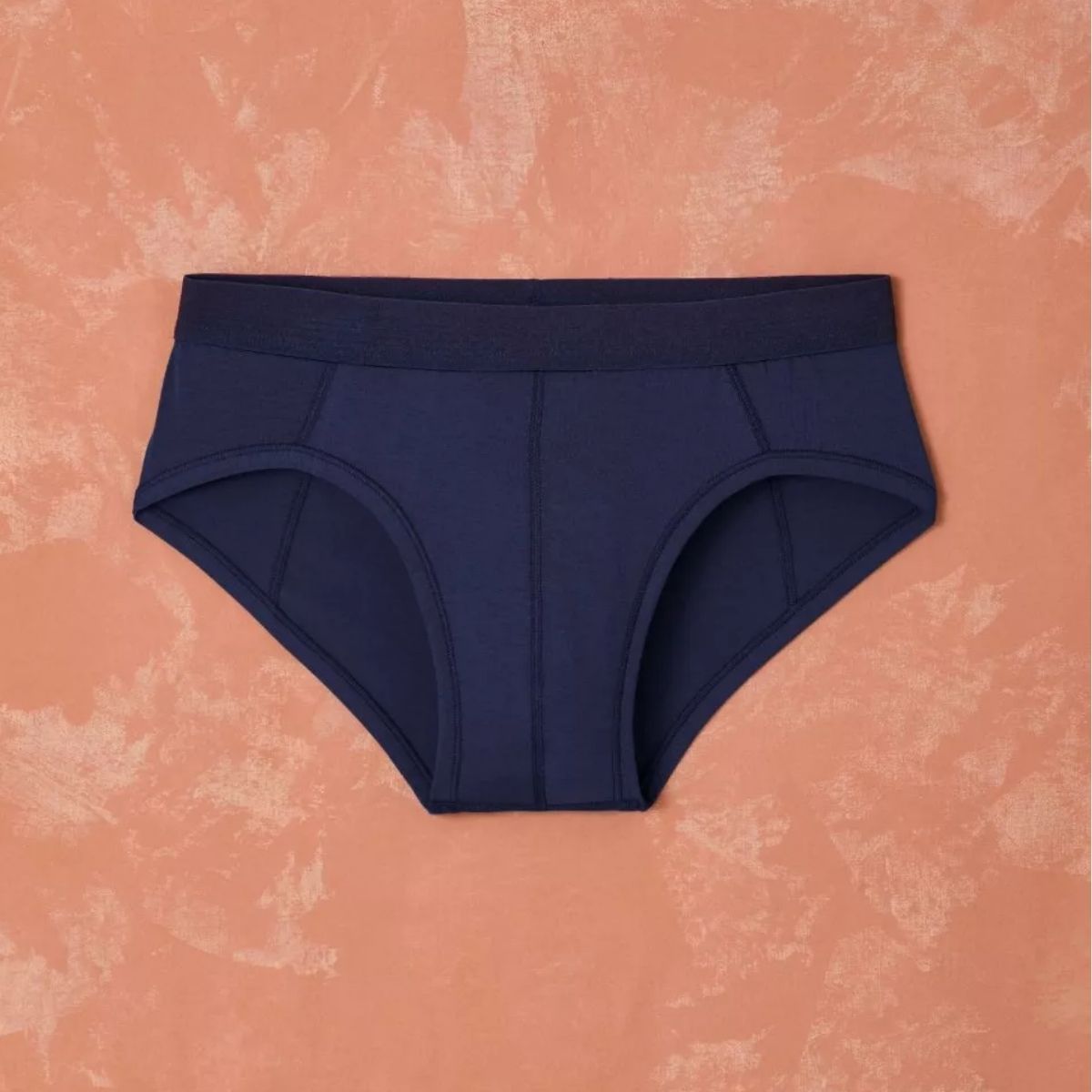 Slip homme coton modal Marine