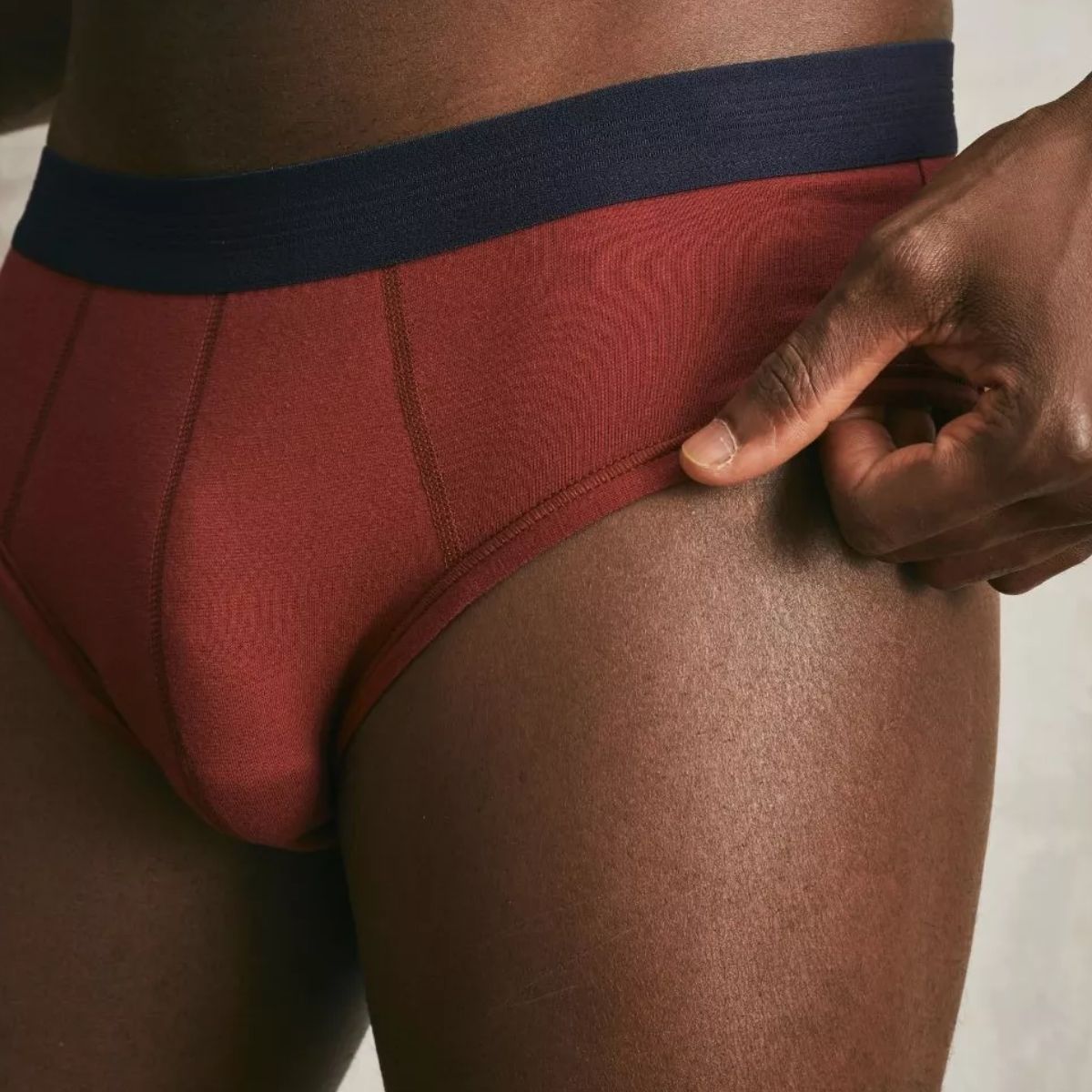 Slip Homme grenat