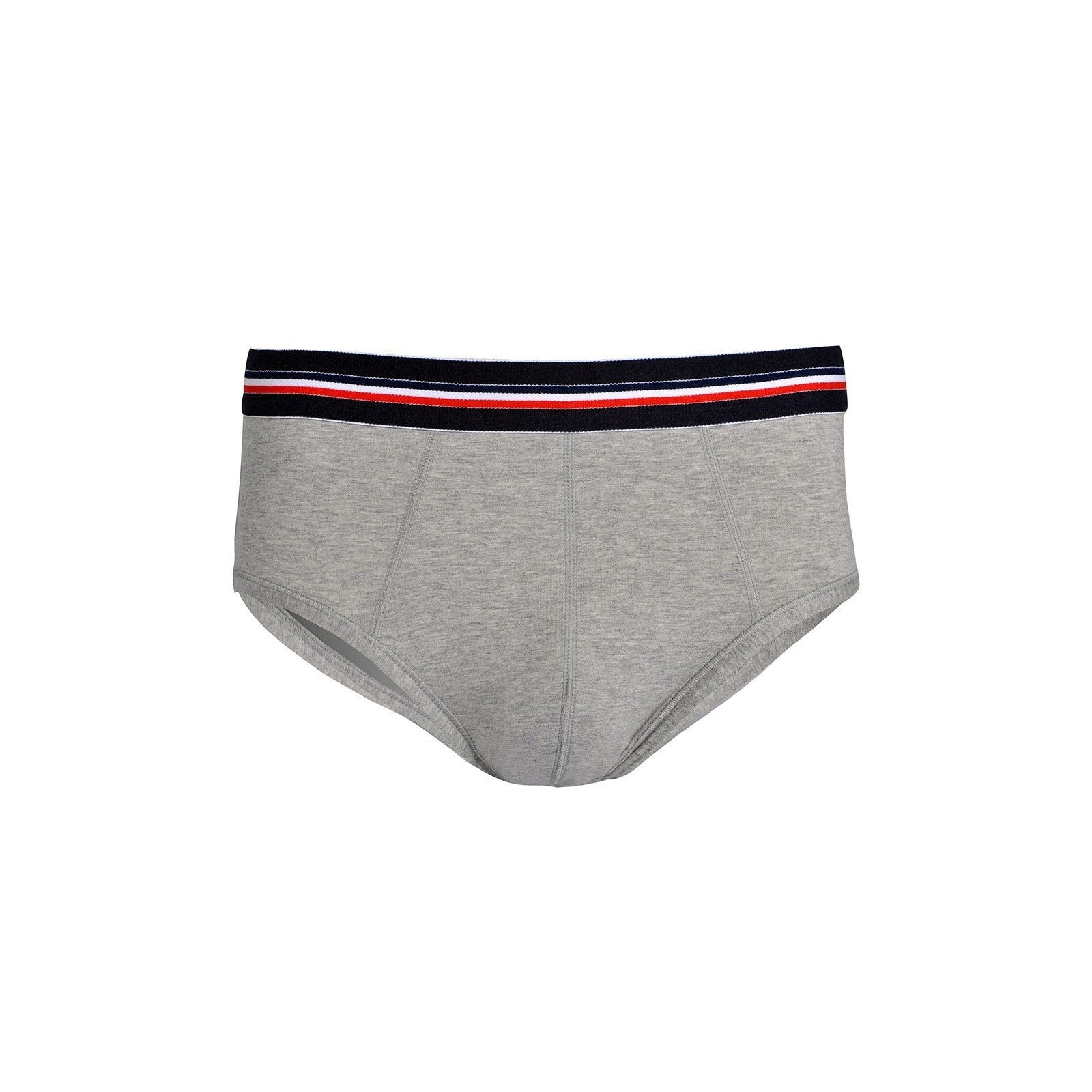 slip français gris pour homme en coton