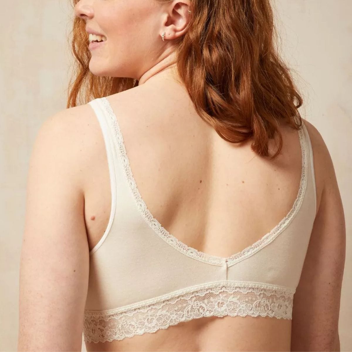 Soutien gorge brassière - Dentelle Ecru