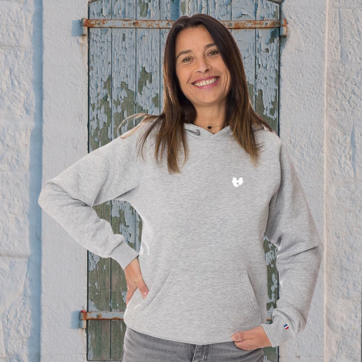 Sweat à capuche Femme - Cœur